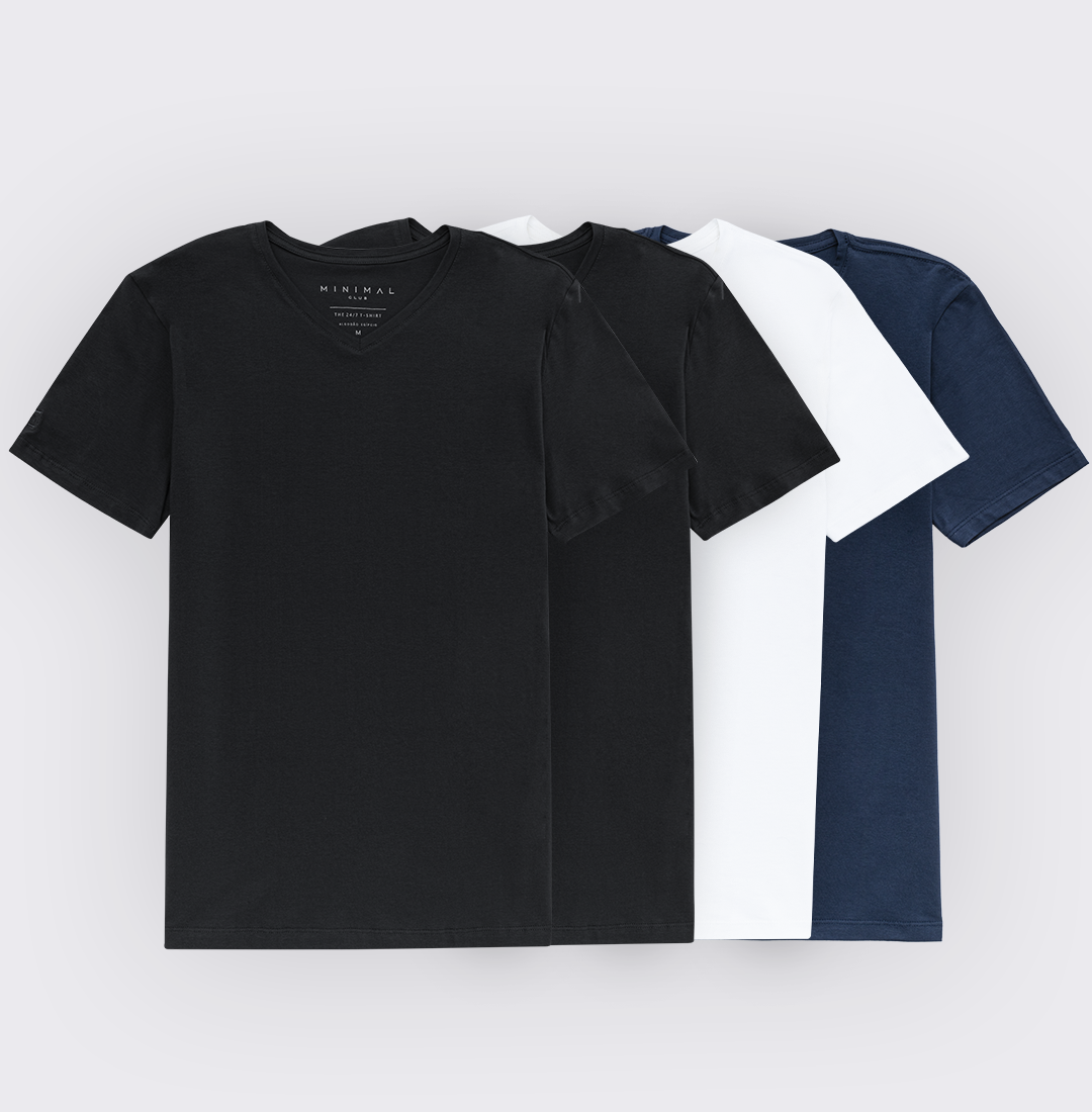 Compre 3 Camisetas Minimal e Ganhe + 1