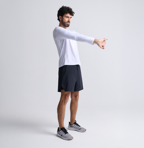 Camiseta Fitness Manga Longa