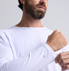 Camiseta Fitness Manga Longa