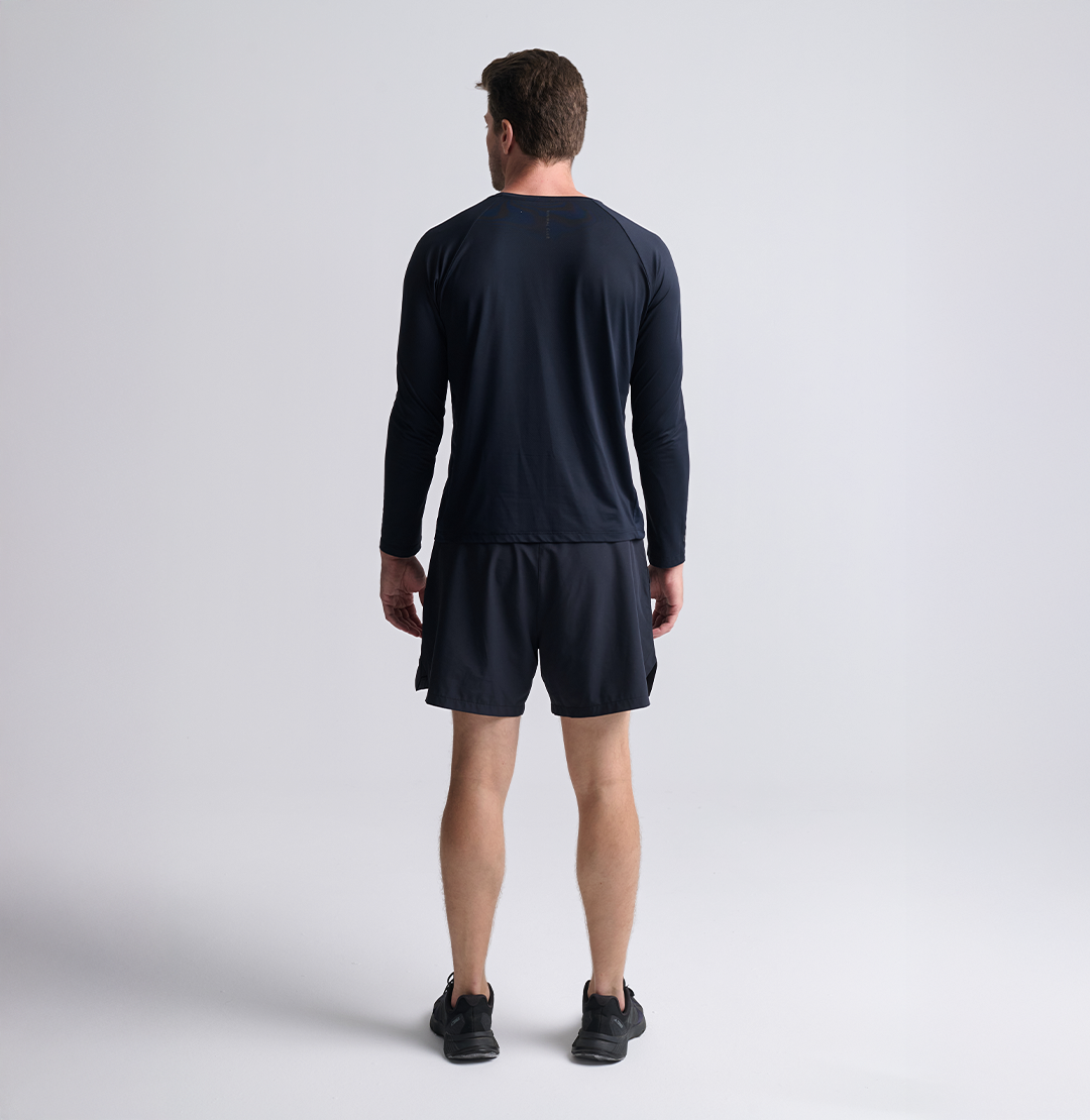 Camiseta Fitness Manga Longa