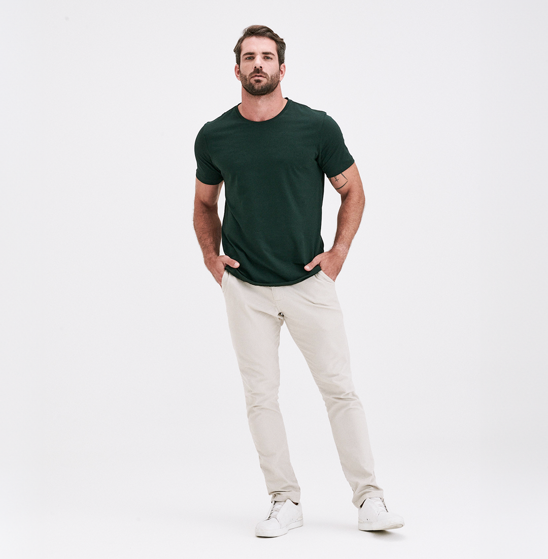 Camiseta Minimal - Compre 5 e Leve 6 + Cueca