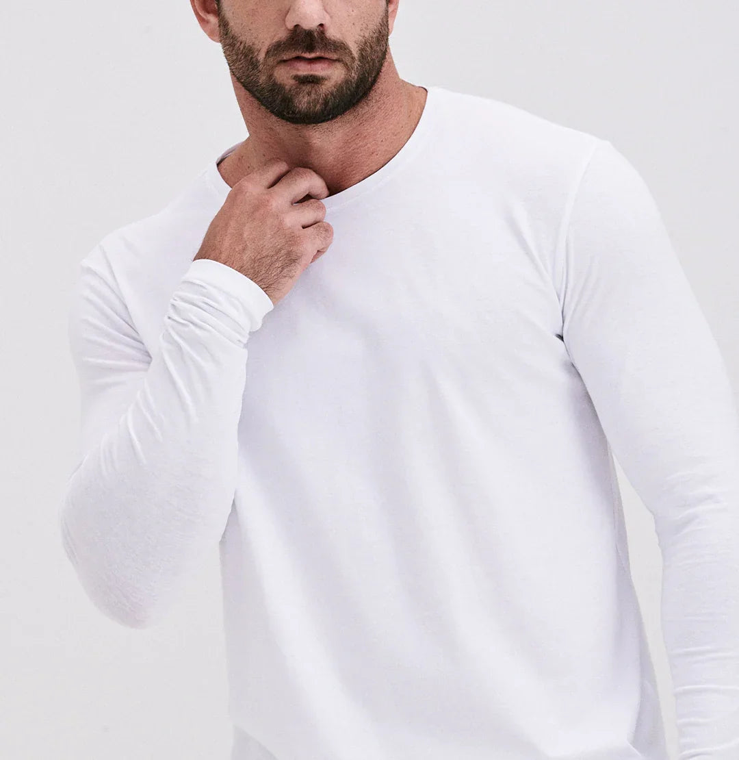 Kit 3X Camiseta de manga longa