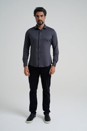 Kit 2x Camisa Social Malha