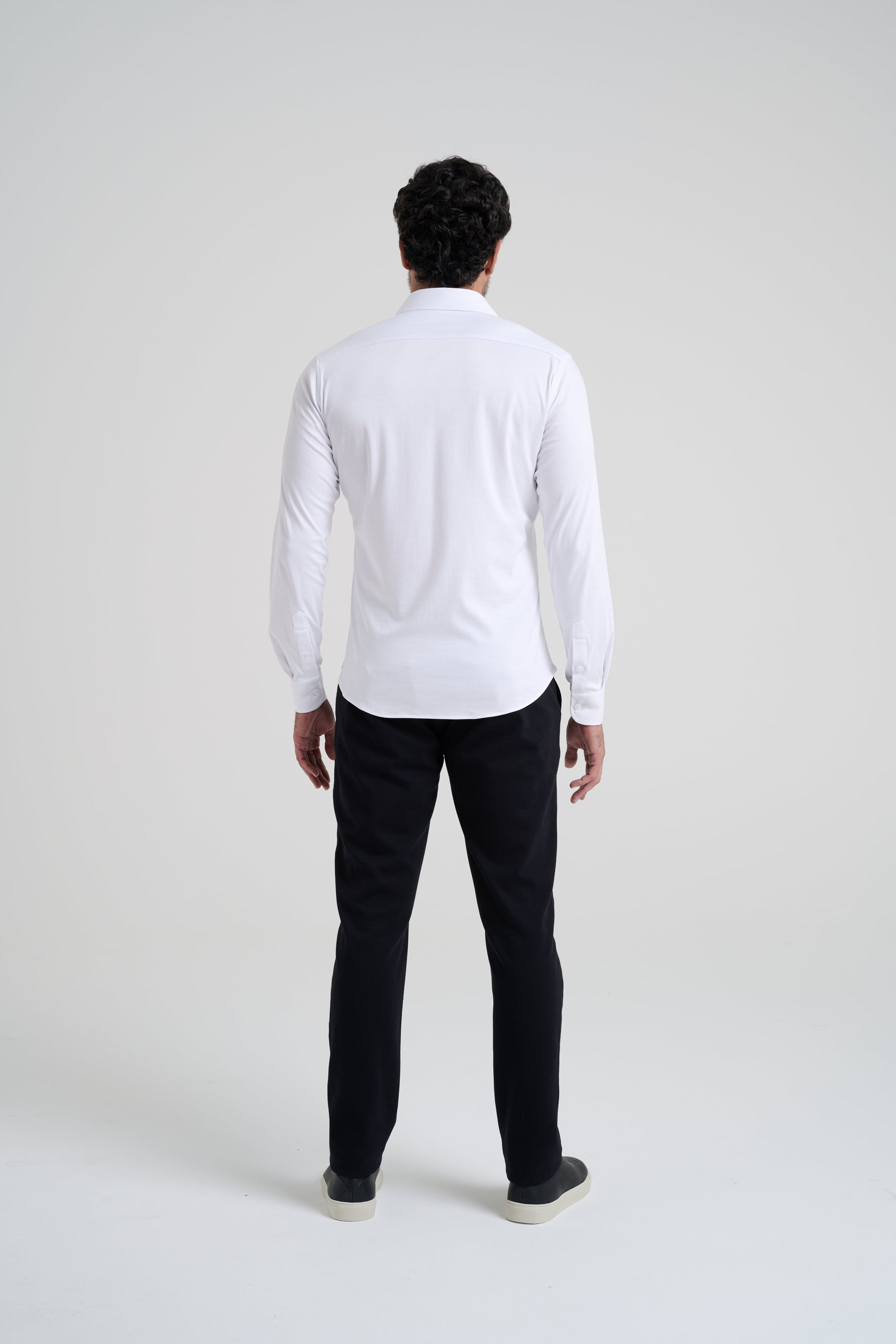 Kit 3x Camisa Social Malha