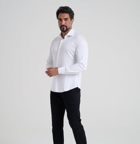 Kit 2x Camisa Social Malha