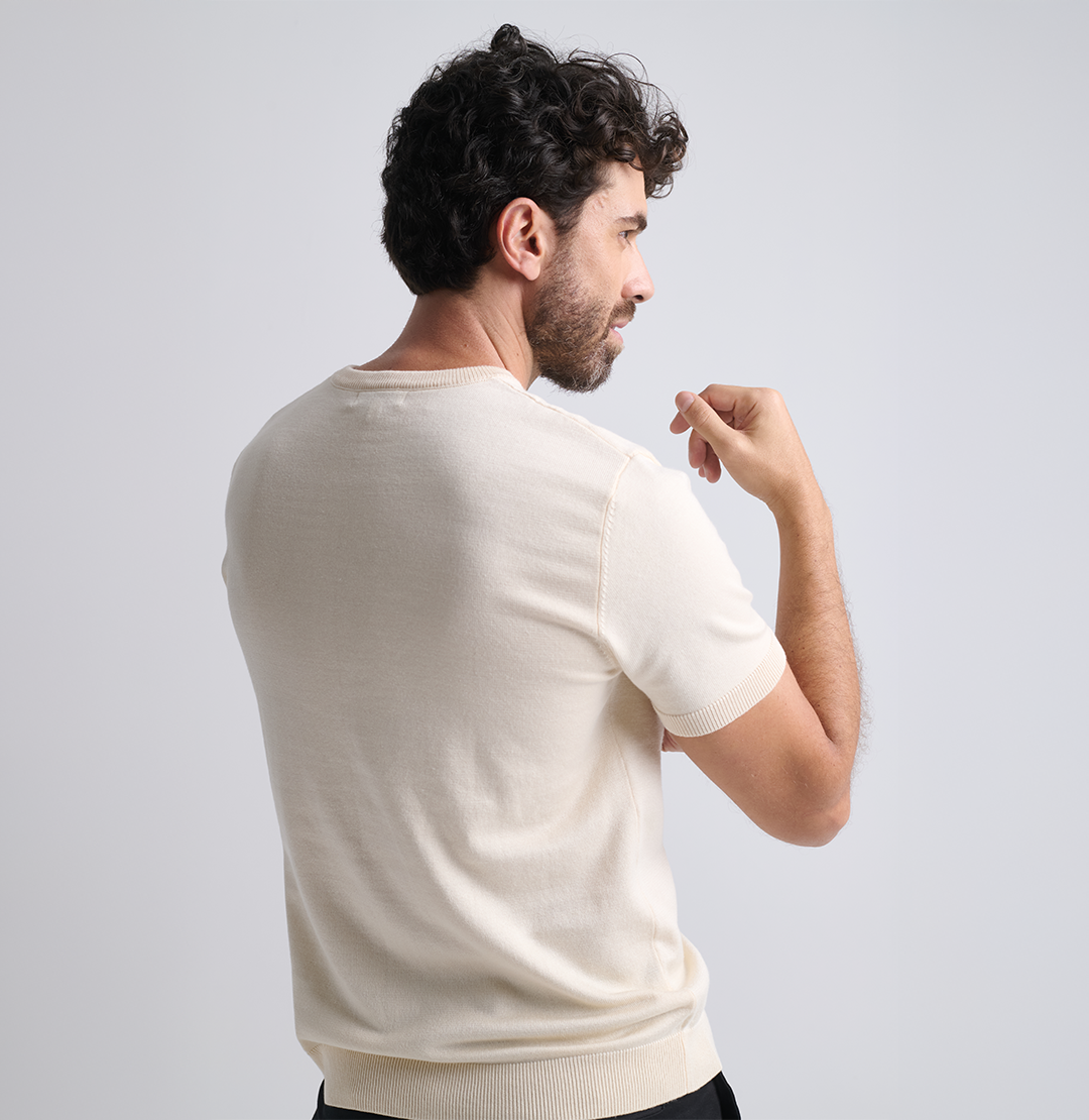 Kit 3x Camisa Henley Tricot Minimal