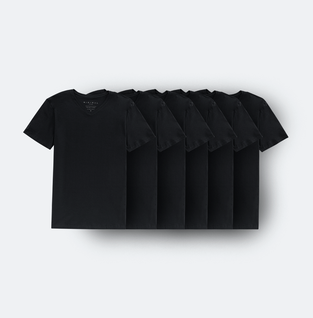 Kit 6x Camisetas Minimal