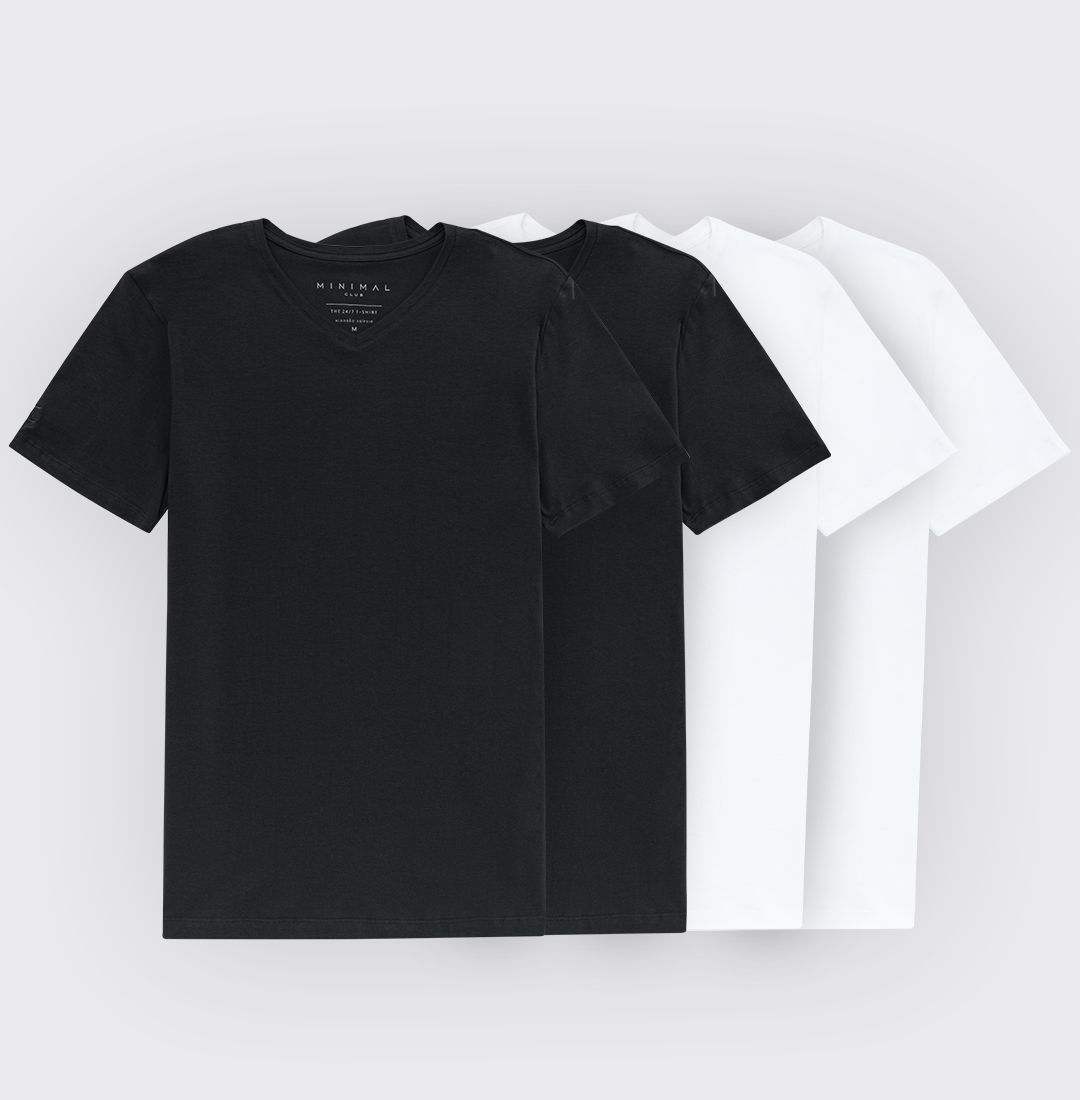 Compre 3 Camisetas Minimal e Ganhe + 1